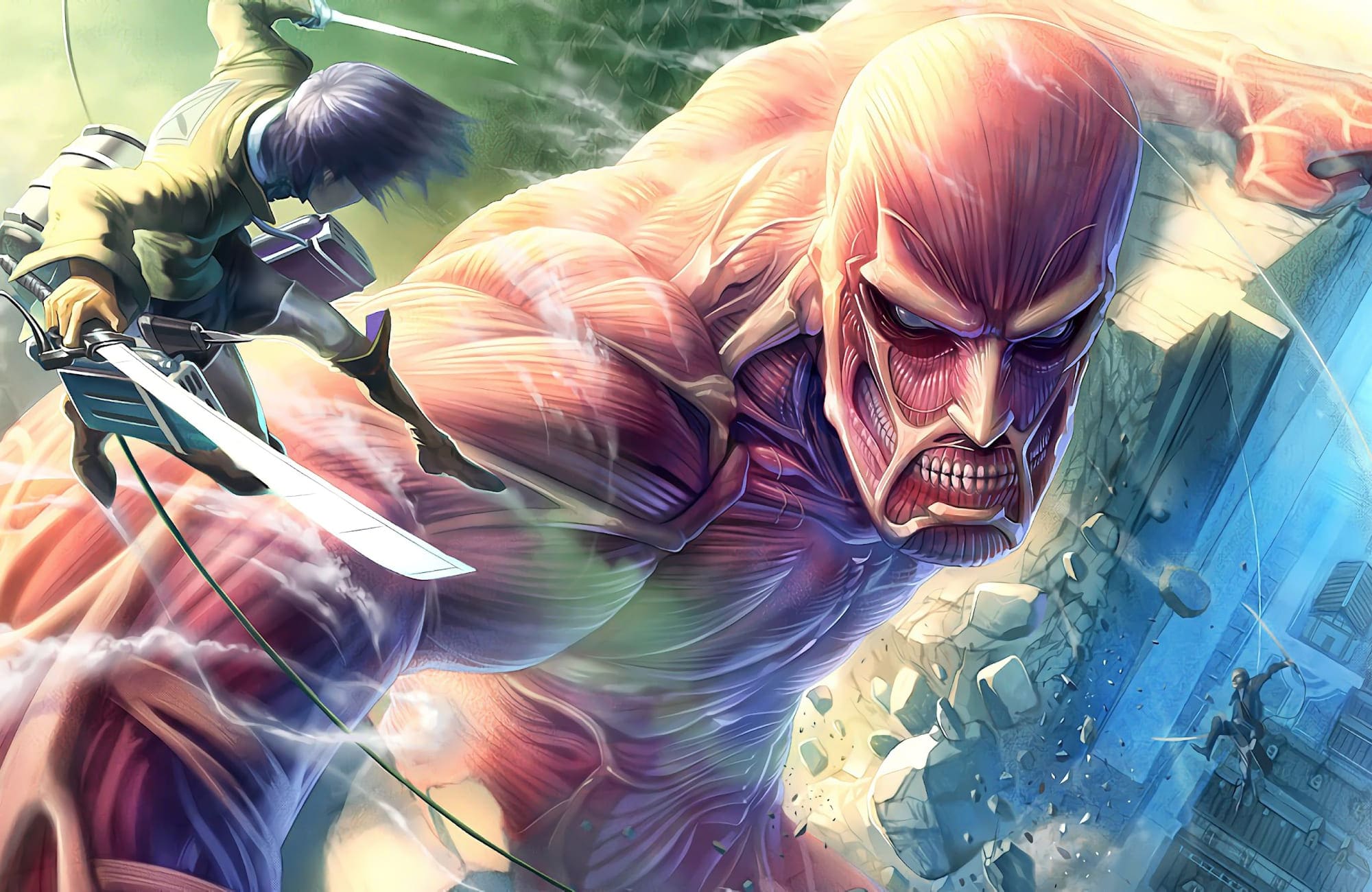 titan colossal 4k wallpaper