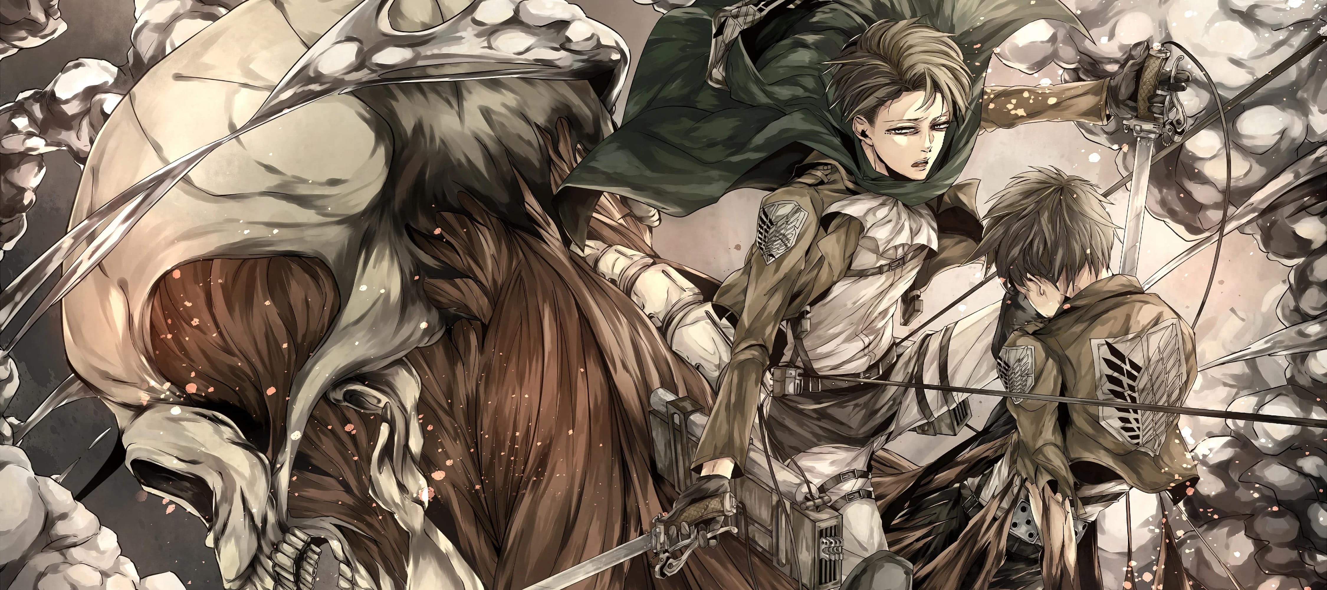 wallpaper attack on titan snk