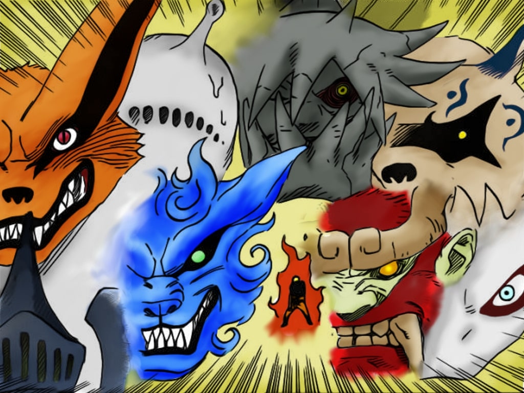 différents bijuus naruto