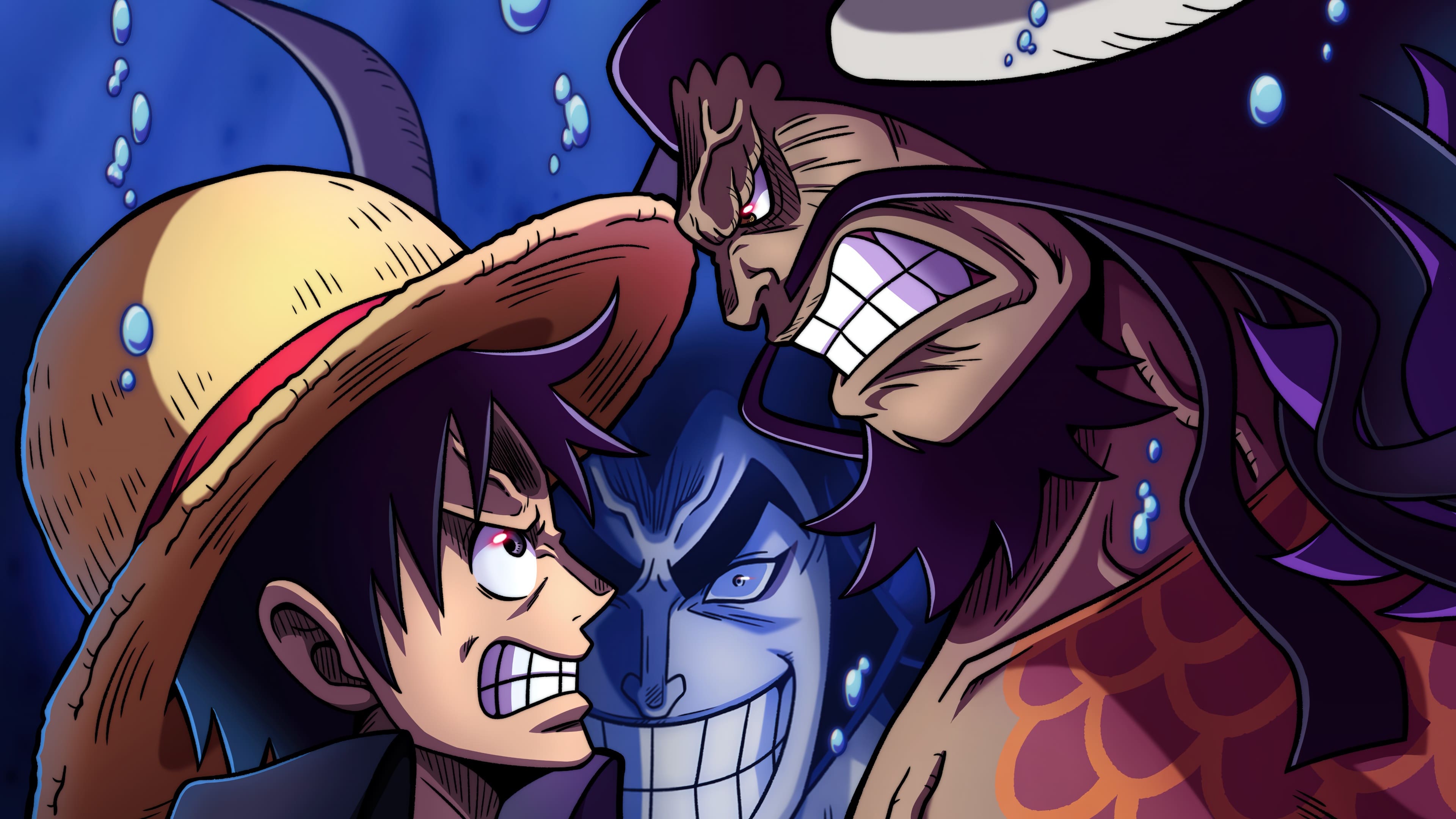 kaido luffy combat du siècle