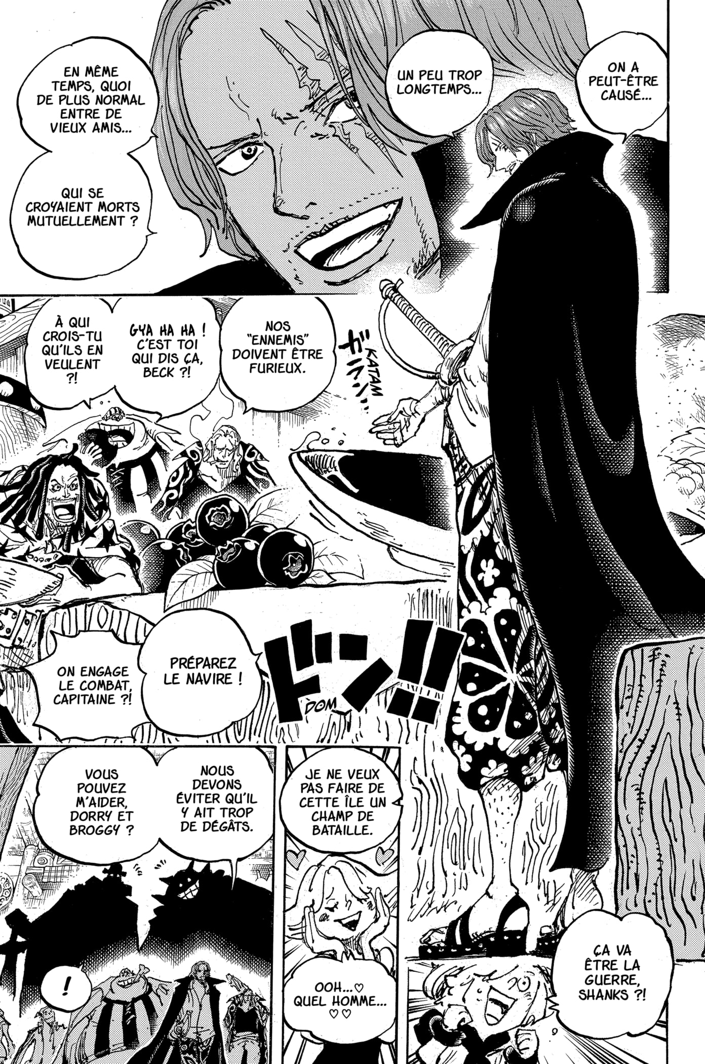 shanks chapitre 1076 one piece