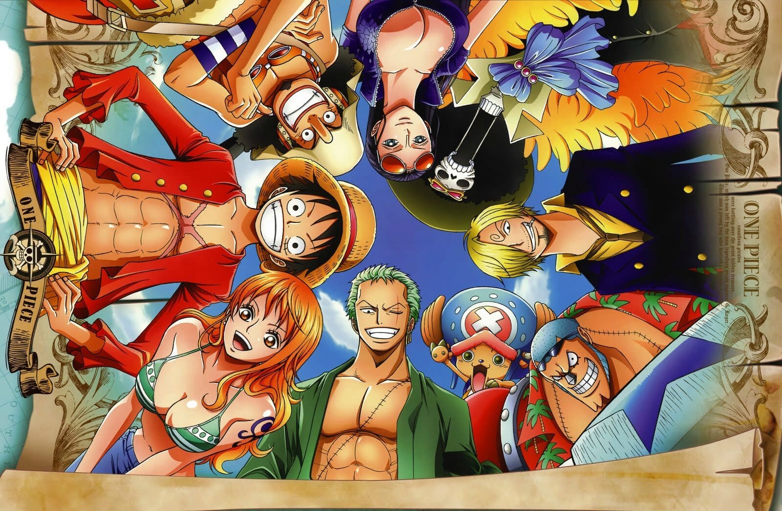 Tous les personnages de One Piece