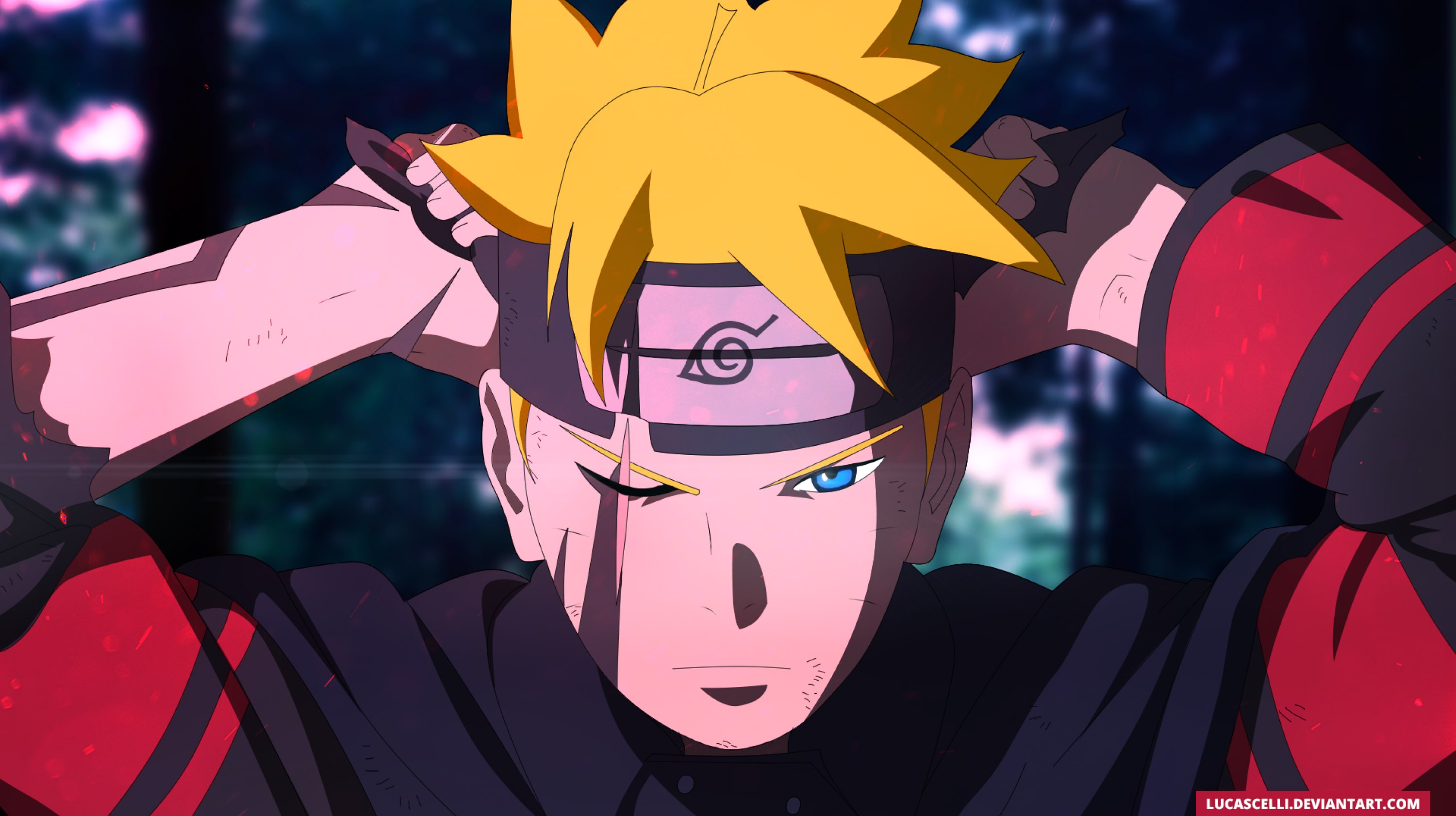 Wallpaper boruto futur