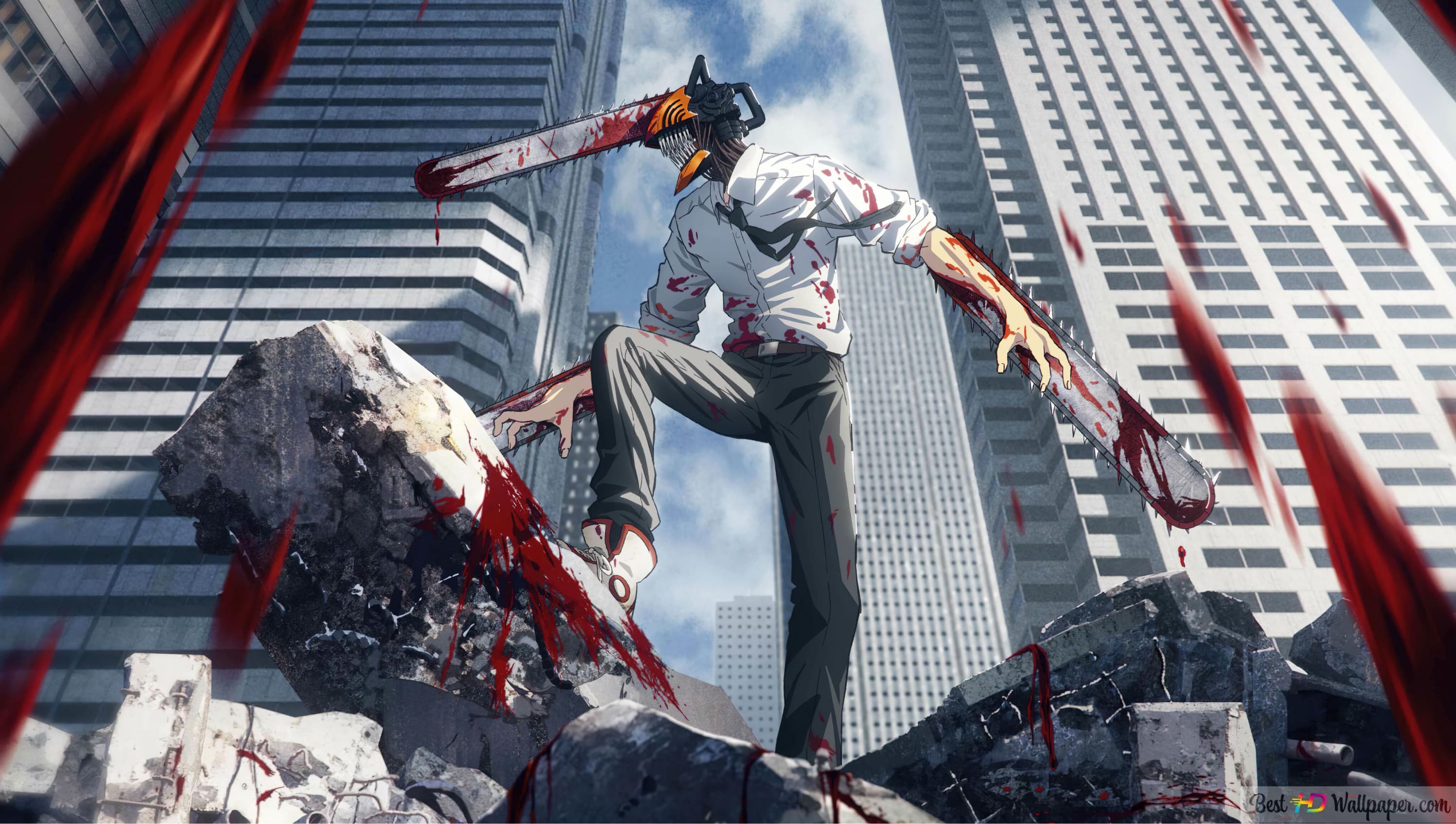 wallpaper chainsaw man denji