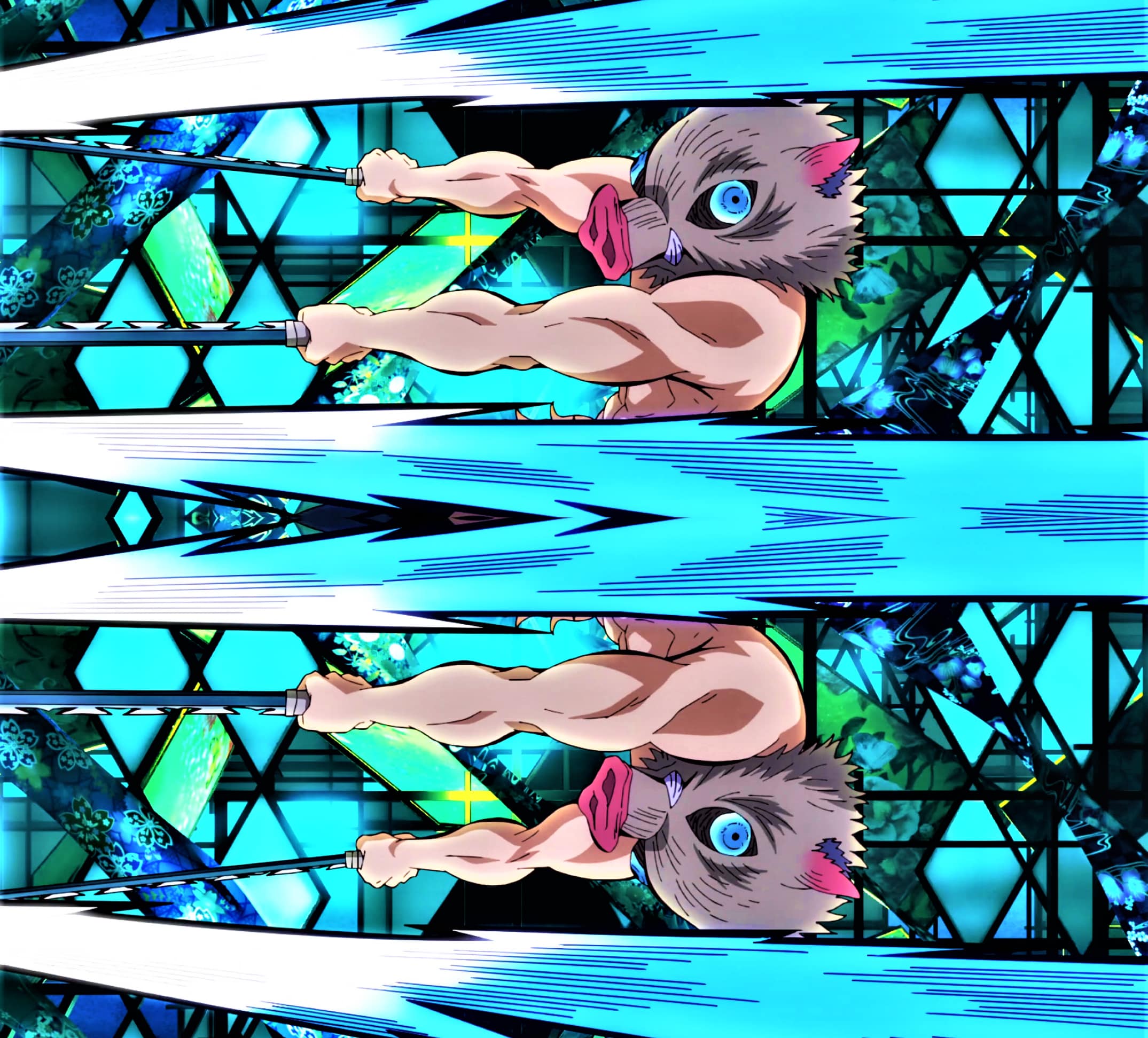 figurines inosuke background