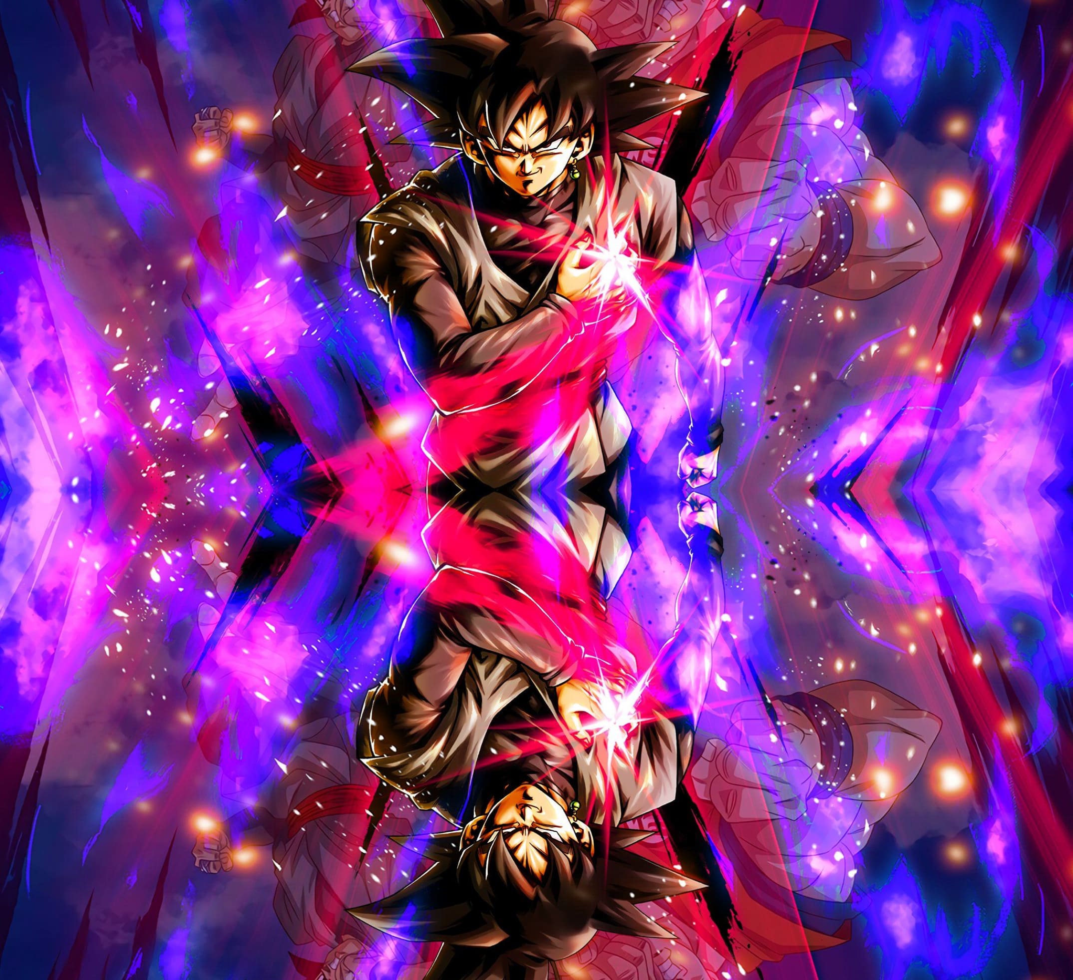 figurines black goku background