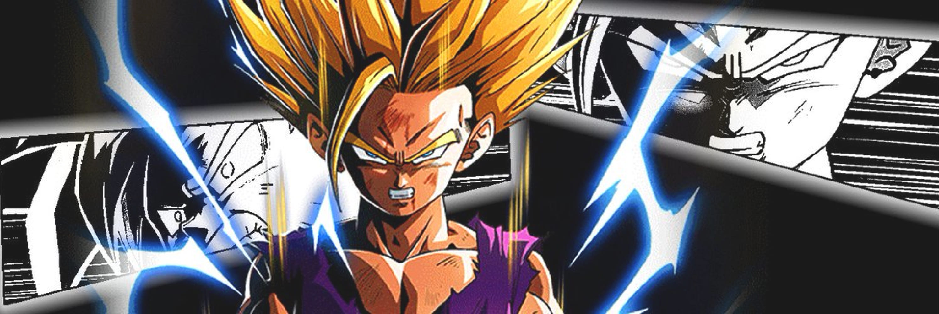 Bannière manga Son Gohan SSJ2