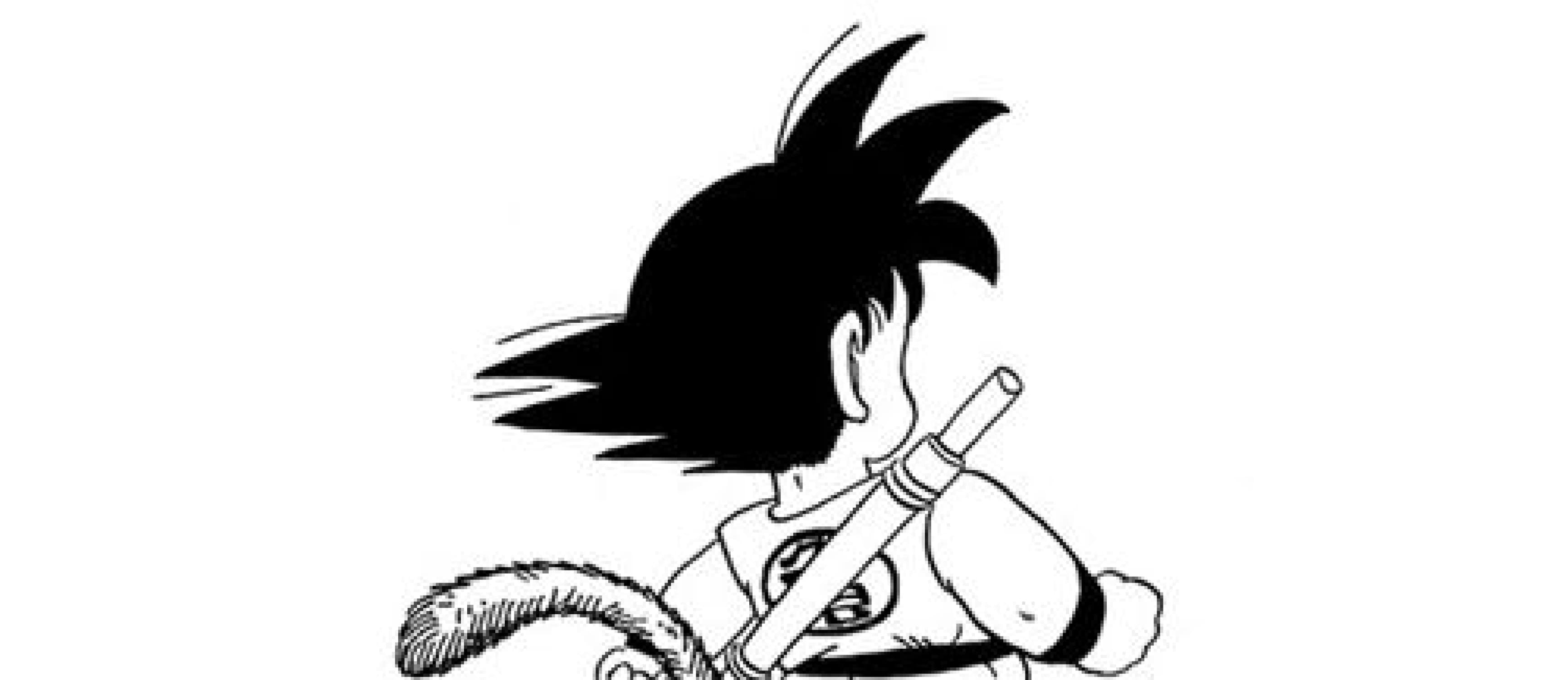 Bannière Goku enfant dbz