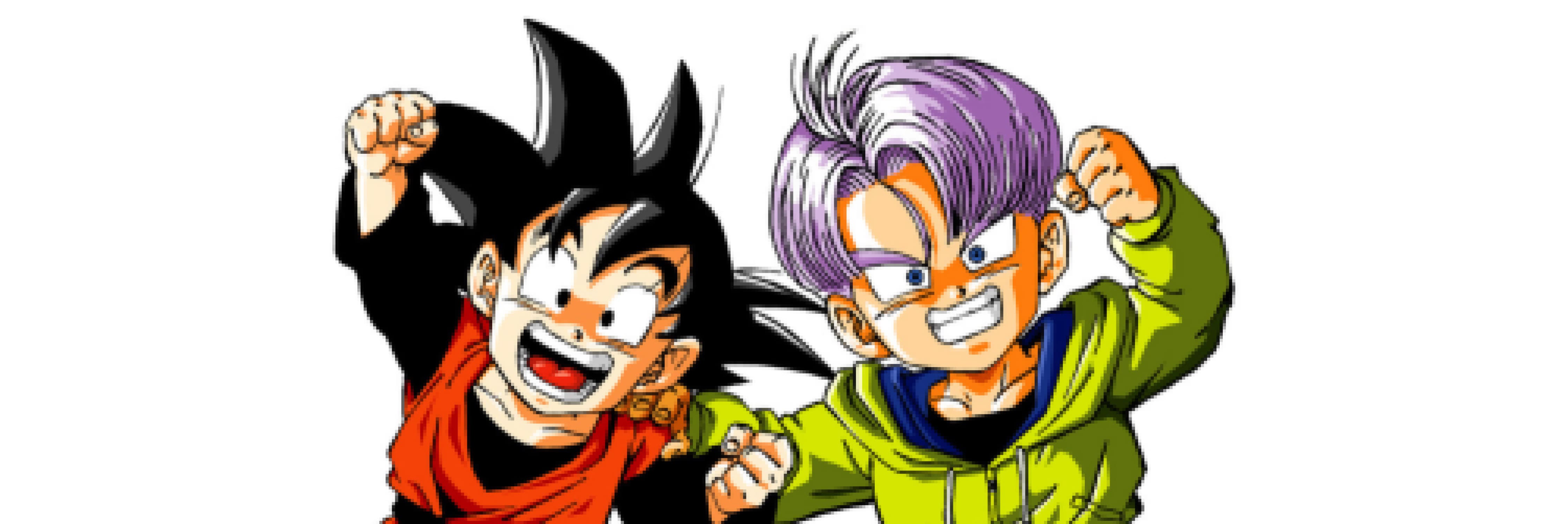 Bannière Trunks et Son Goten
