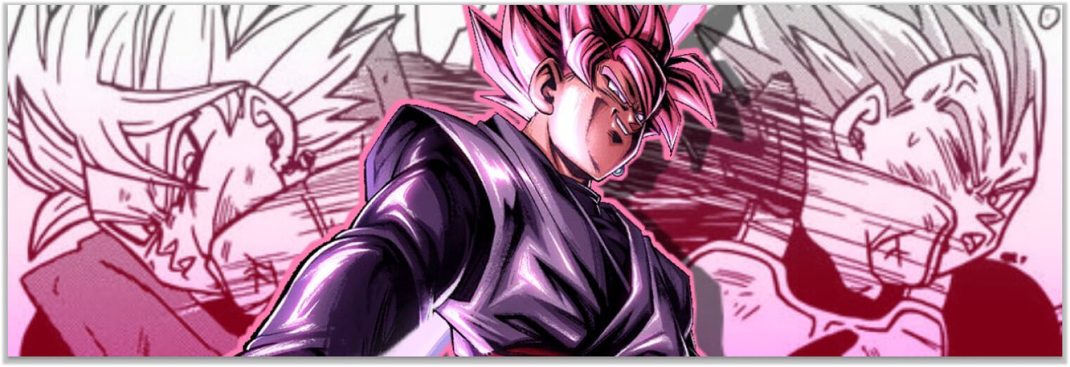 Bannière dragon ball super black goku