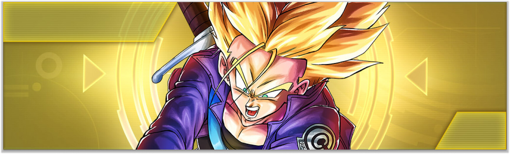 Bannière Trunks Saiyan 2