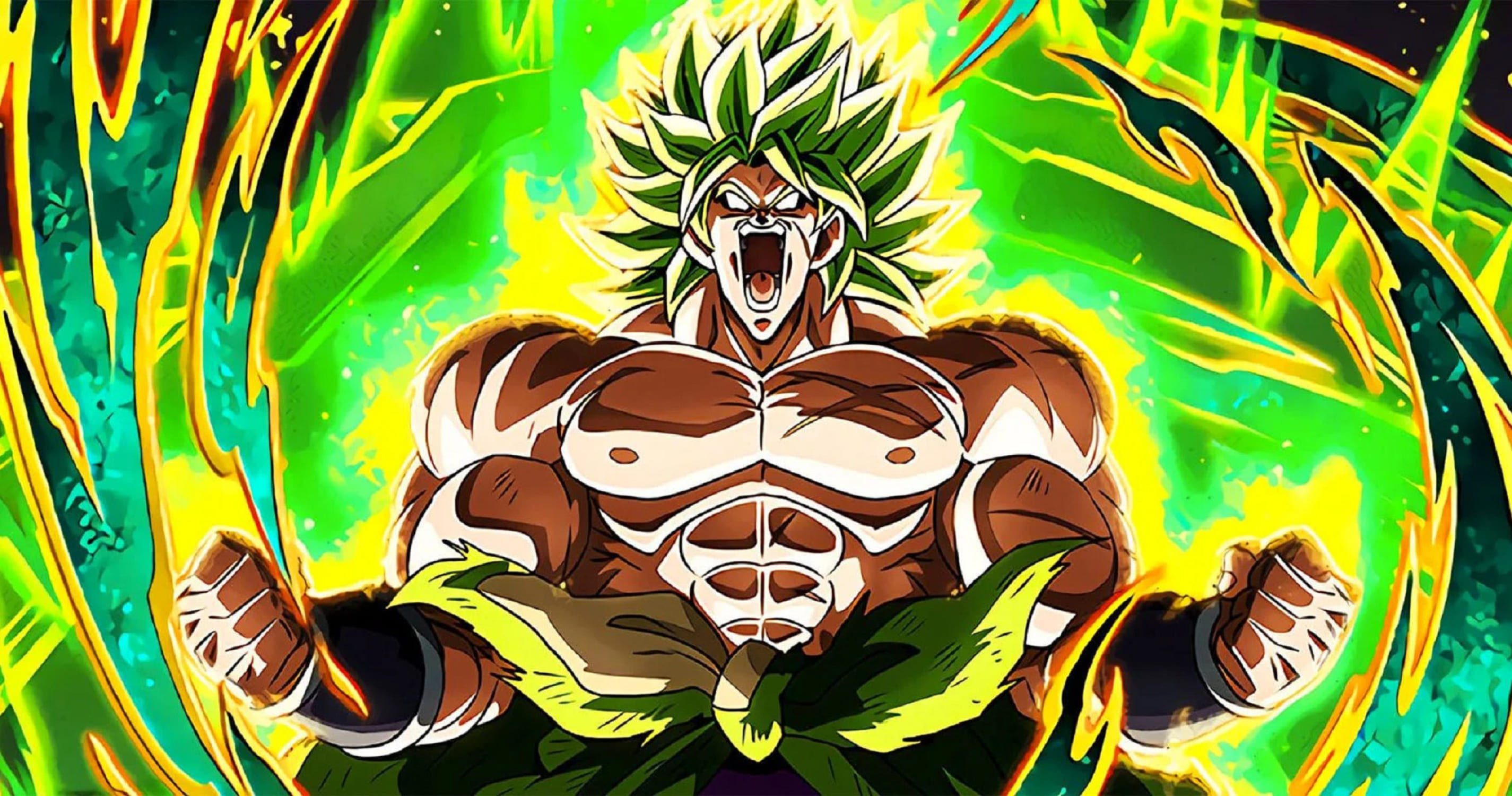 Wallpaper Broly Super Saiyan 2