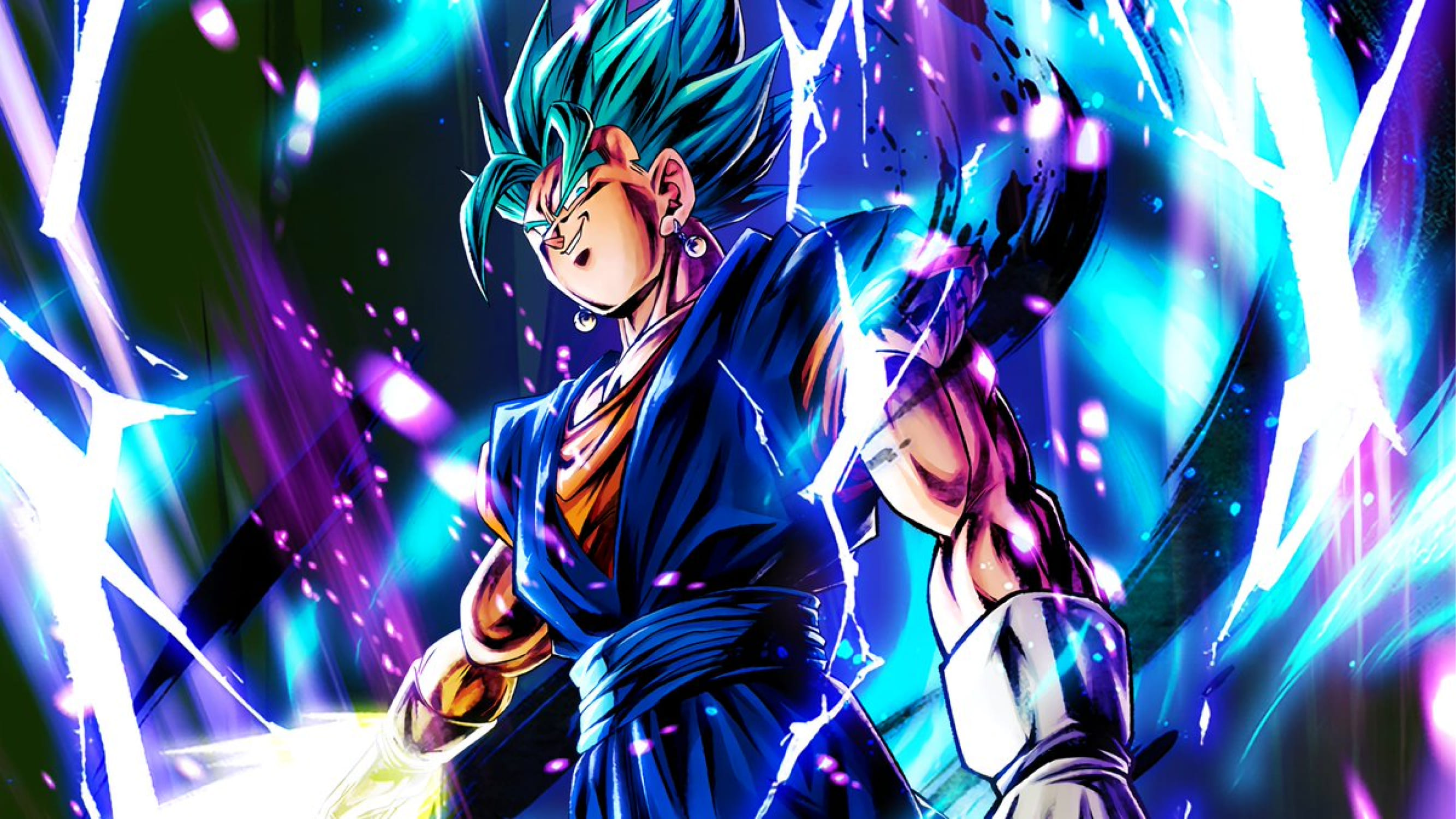 Wallpaper Vegeto Saiyan Blue God