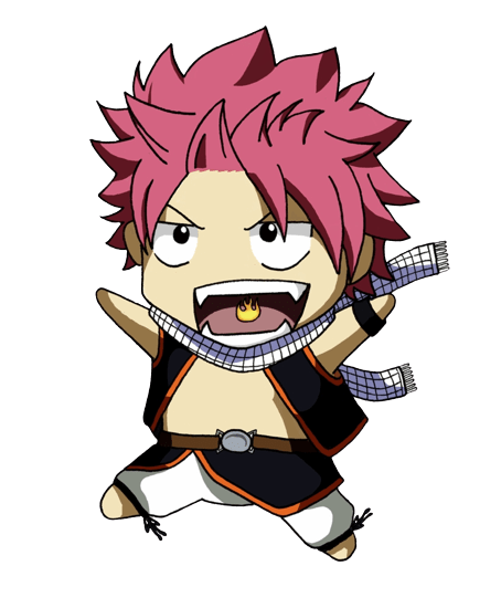 Natsu en Chibi Fairy Tail