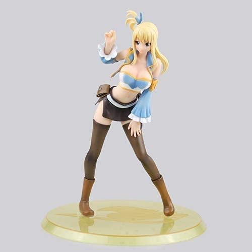 fairy tail 2 lucy heartfilia modèle de statuette décorations de statuette de personnage jouet figurines en forme de personnages de anime collection modèle jouets cadeaux