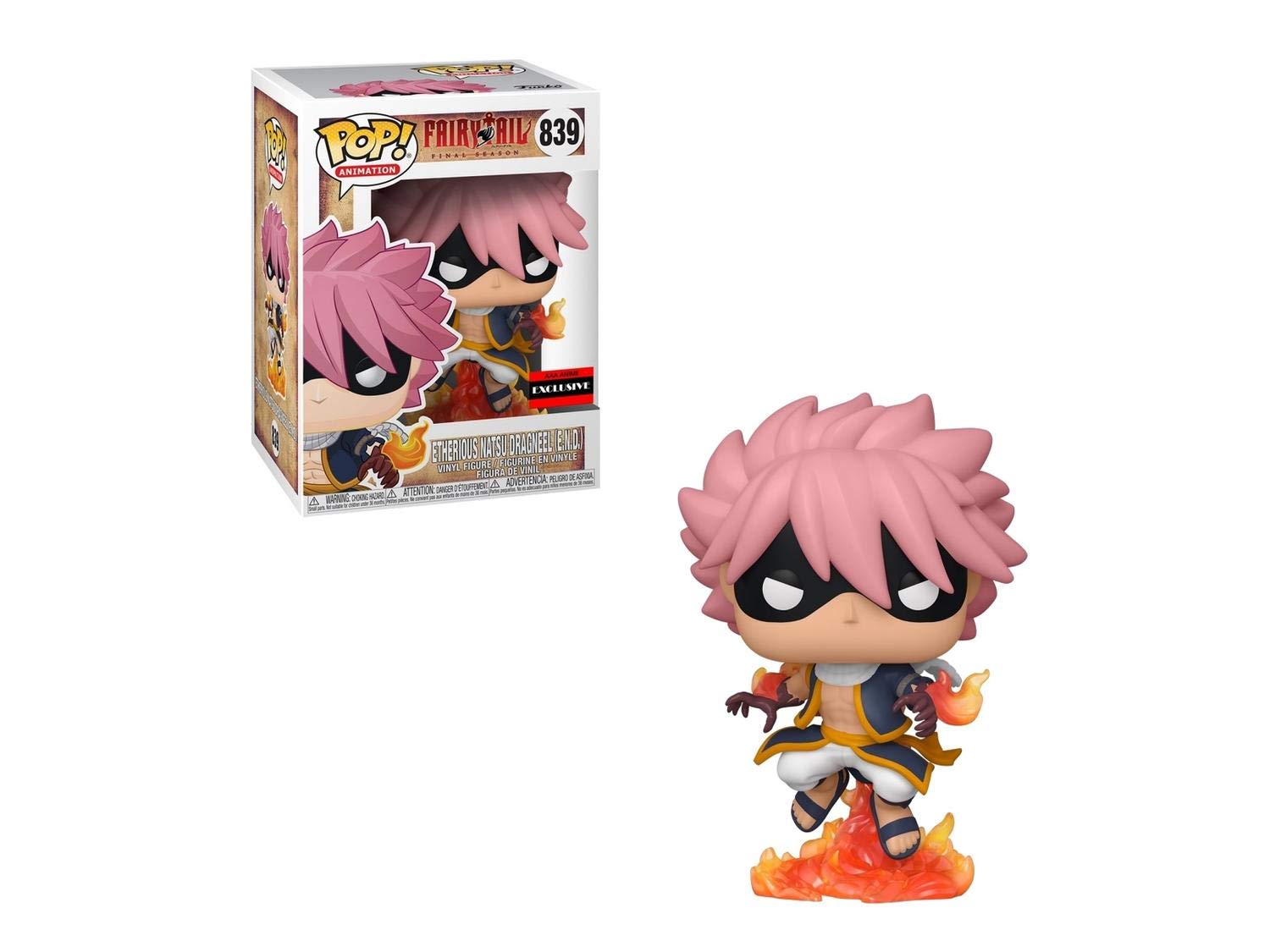 pop funko fairy tail 839- etherious natsu draneel special edition