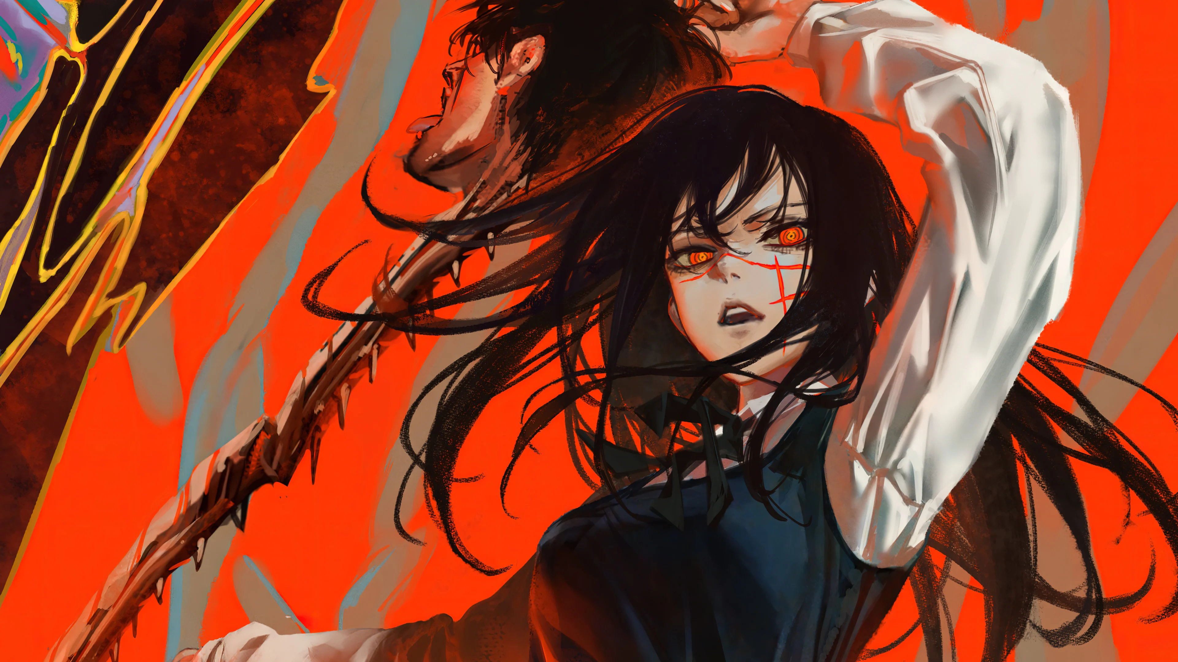 collection figurines chainsaw man