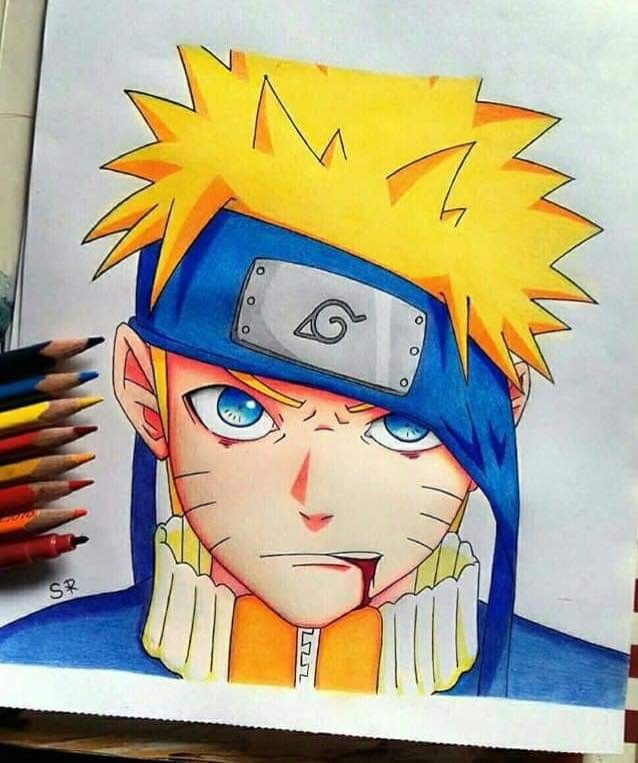 Dessin naruto enfant