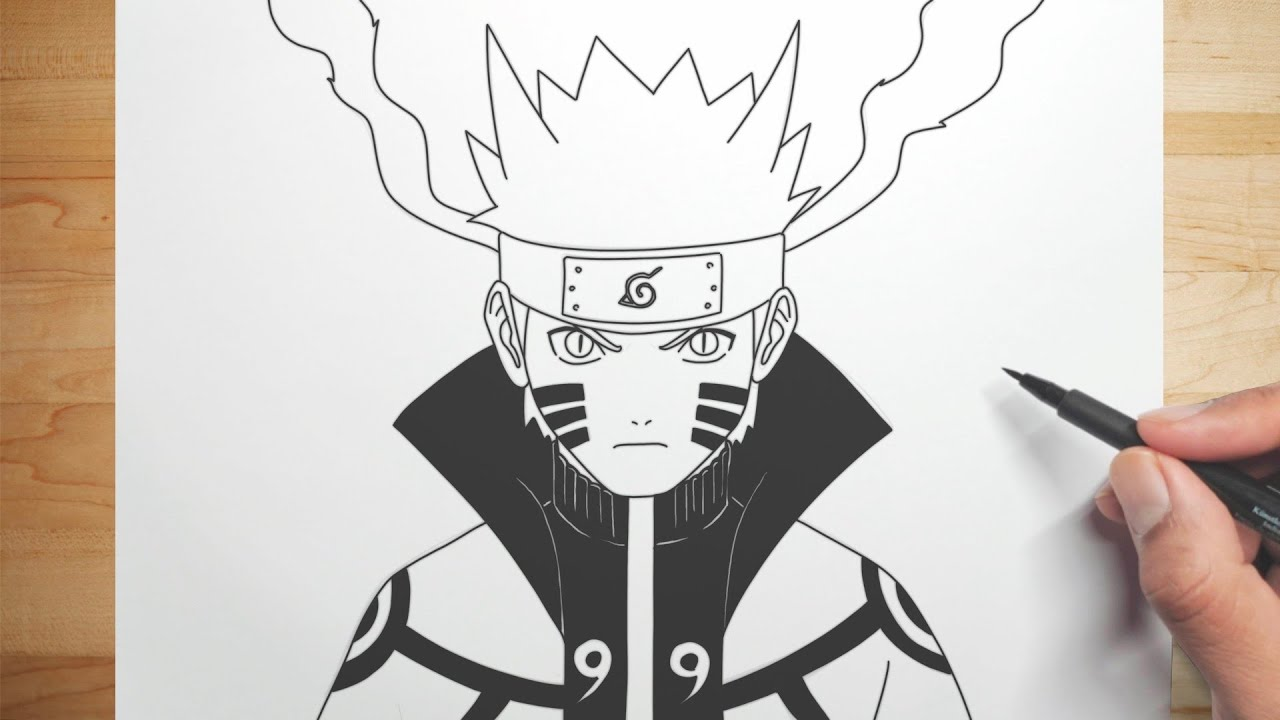 Comment dessiner Naruto Uzumaki ?