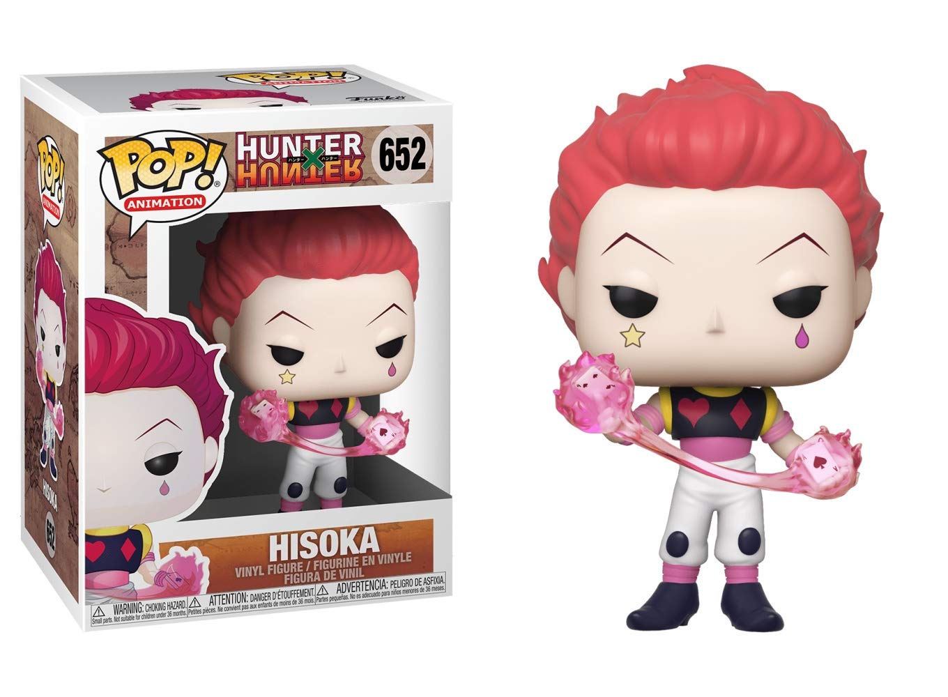 funko 41067 pop animation: hunter x hunter - hisoka