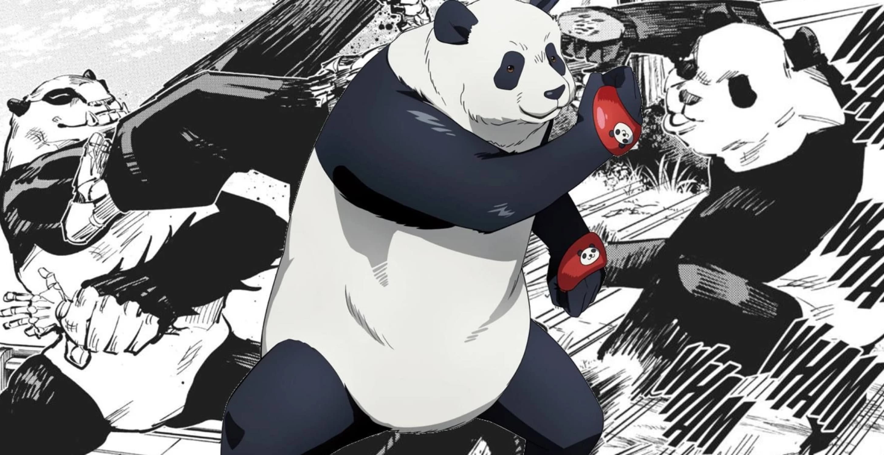 Bannière Panda Jujutsu Kaisen