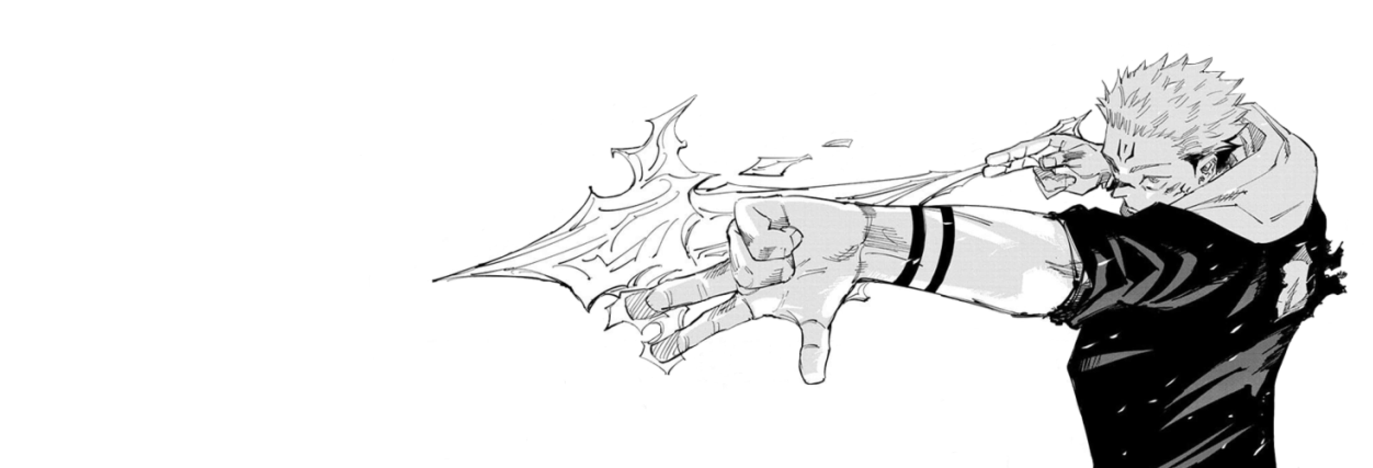 Bannière Sukuna Jujutsu Kaisen