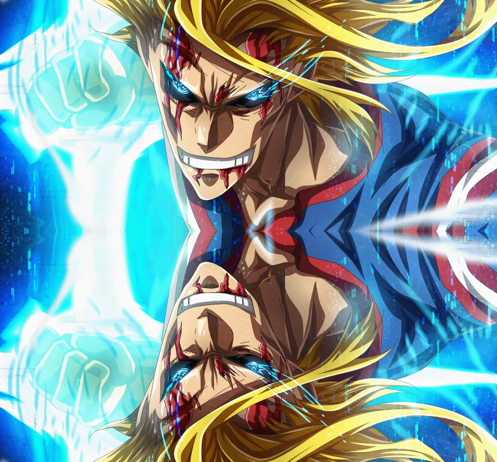 figurines all might background