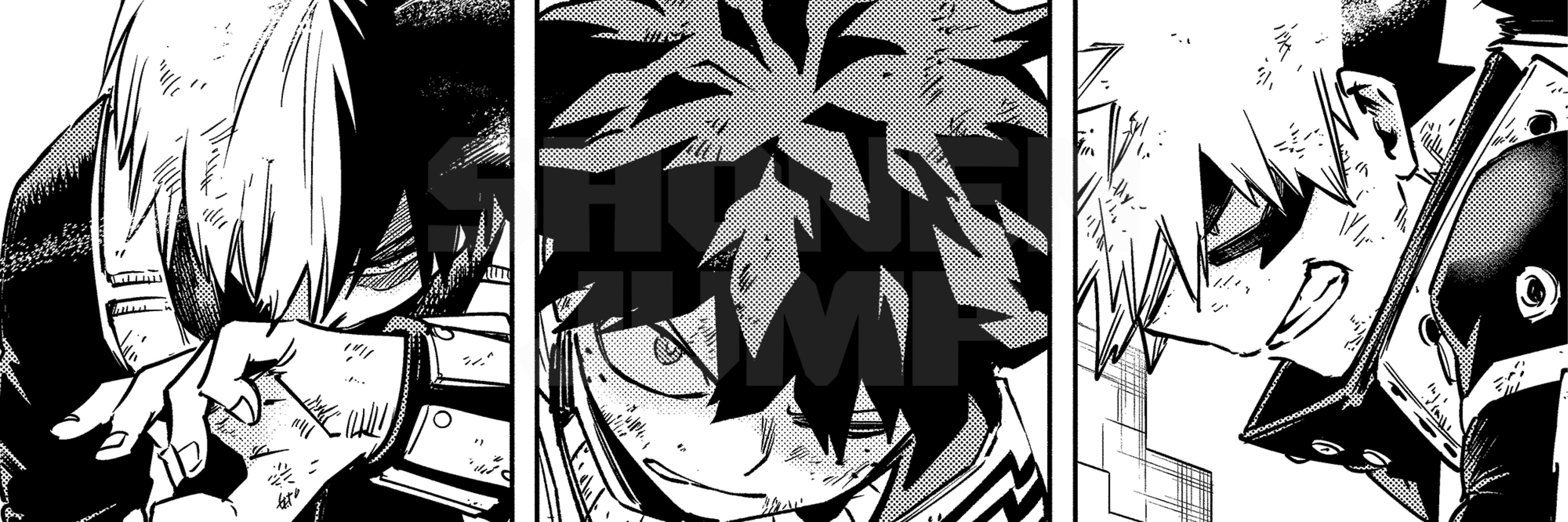 Wallpaper shoto bakugo deku