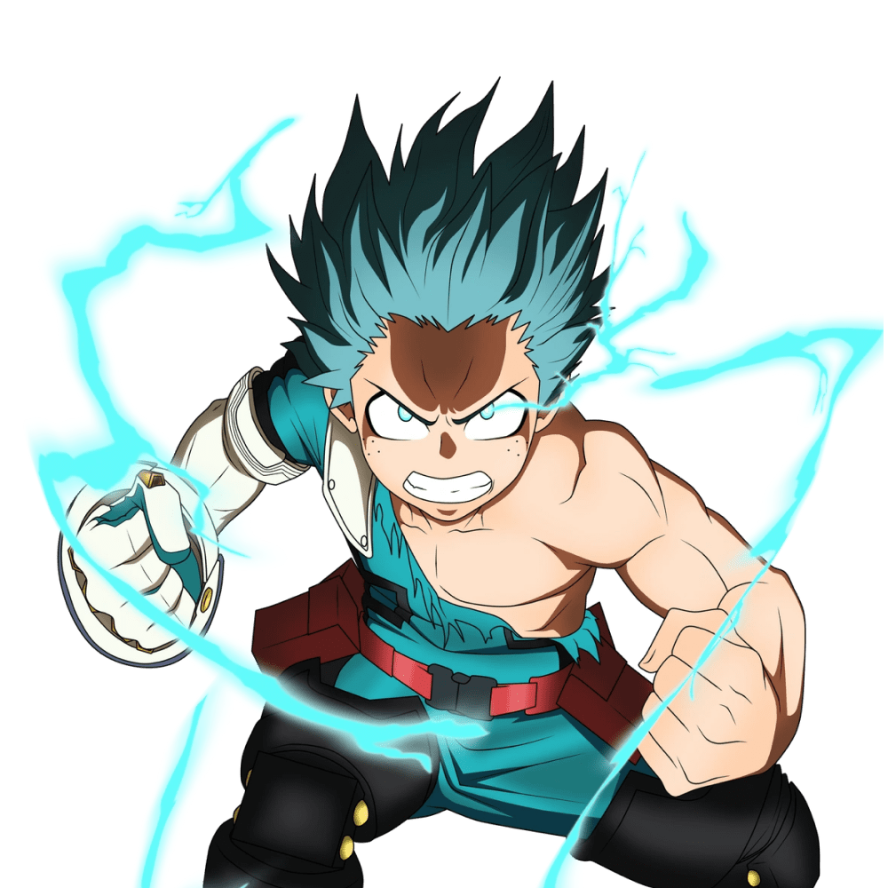 figurines izuku midoriya
