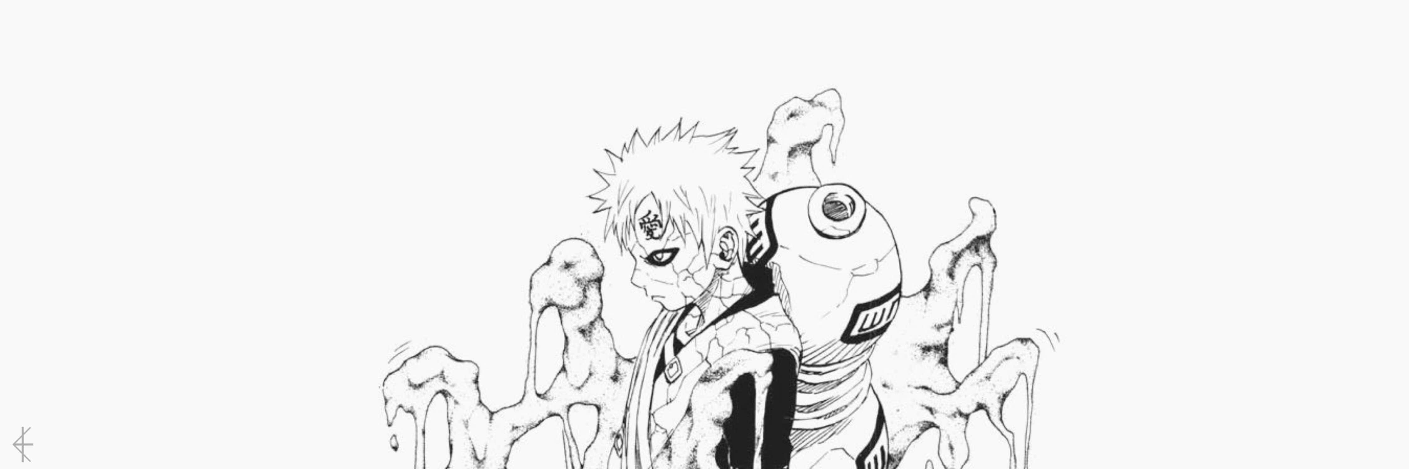 Bannière gaara enfant du sable