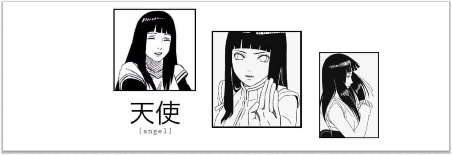 Bannière manga hinata hyuga