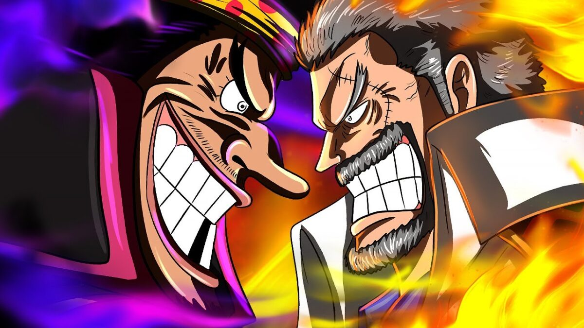 garp vs barbe noir 1089 one piece