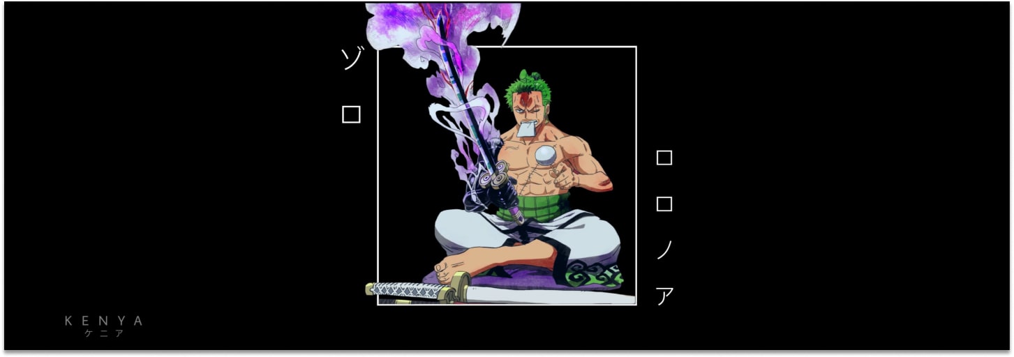 Bannière Zoro Sandai Kitet