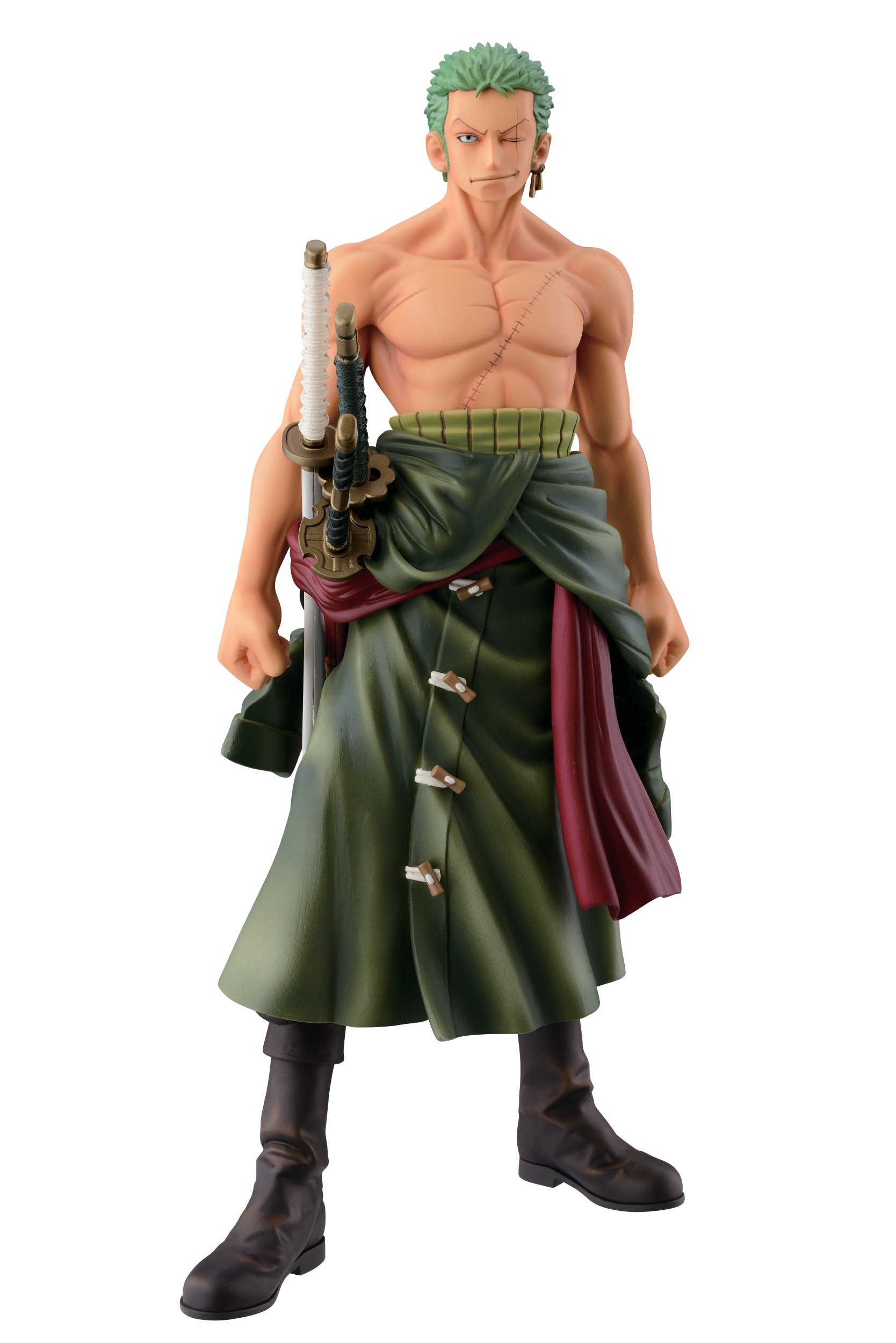 banpresto one piece 10.25-inch the roronoa zoro master stars piece figure, special version