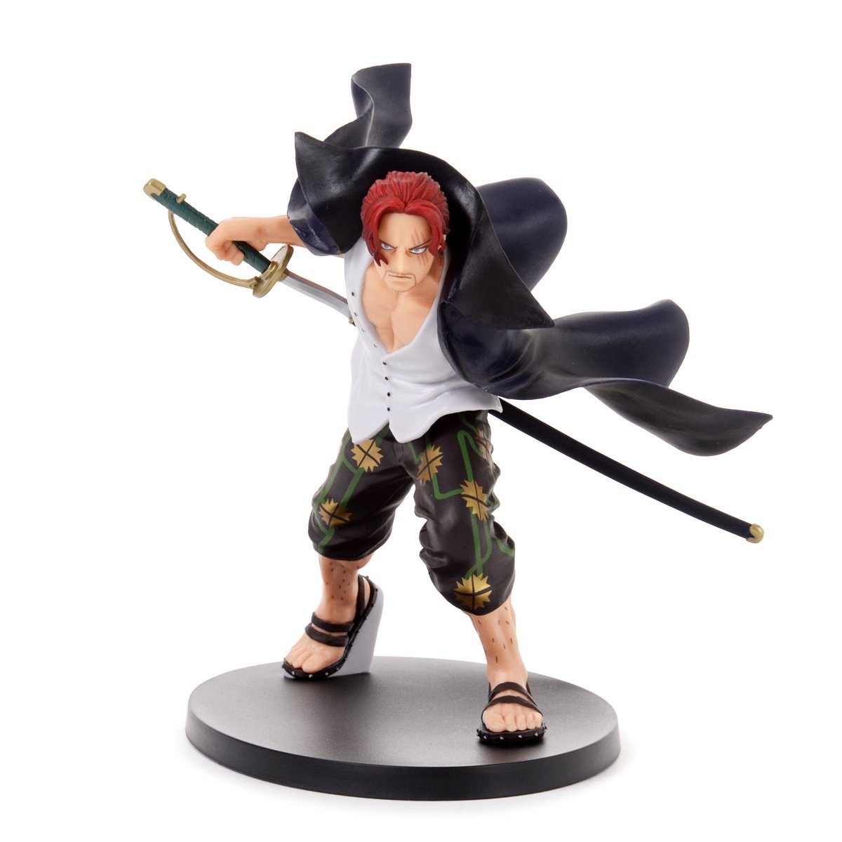 banpresto one piece swordsman roh moment 2 shanks figure