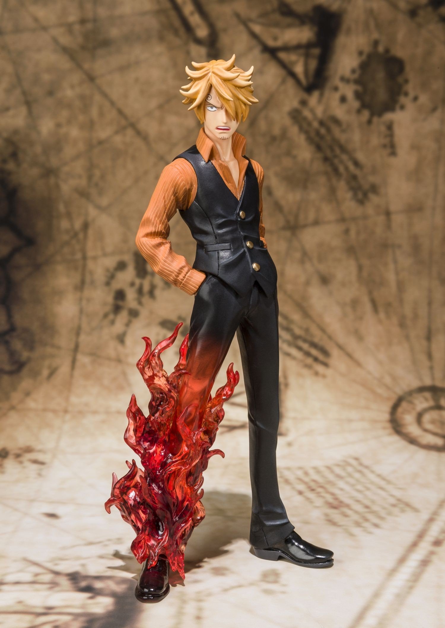 one piece sanji figuarts zero battle version pvc figurine