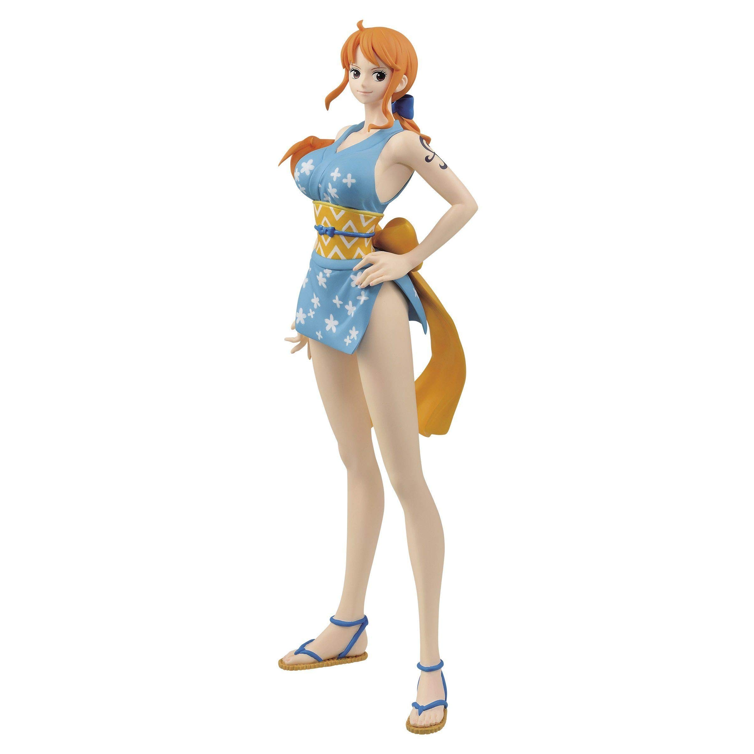 one piece nami wanokuni ver.1 glitter & glamours figure
