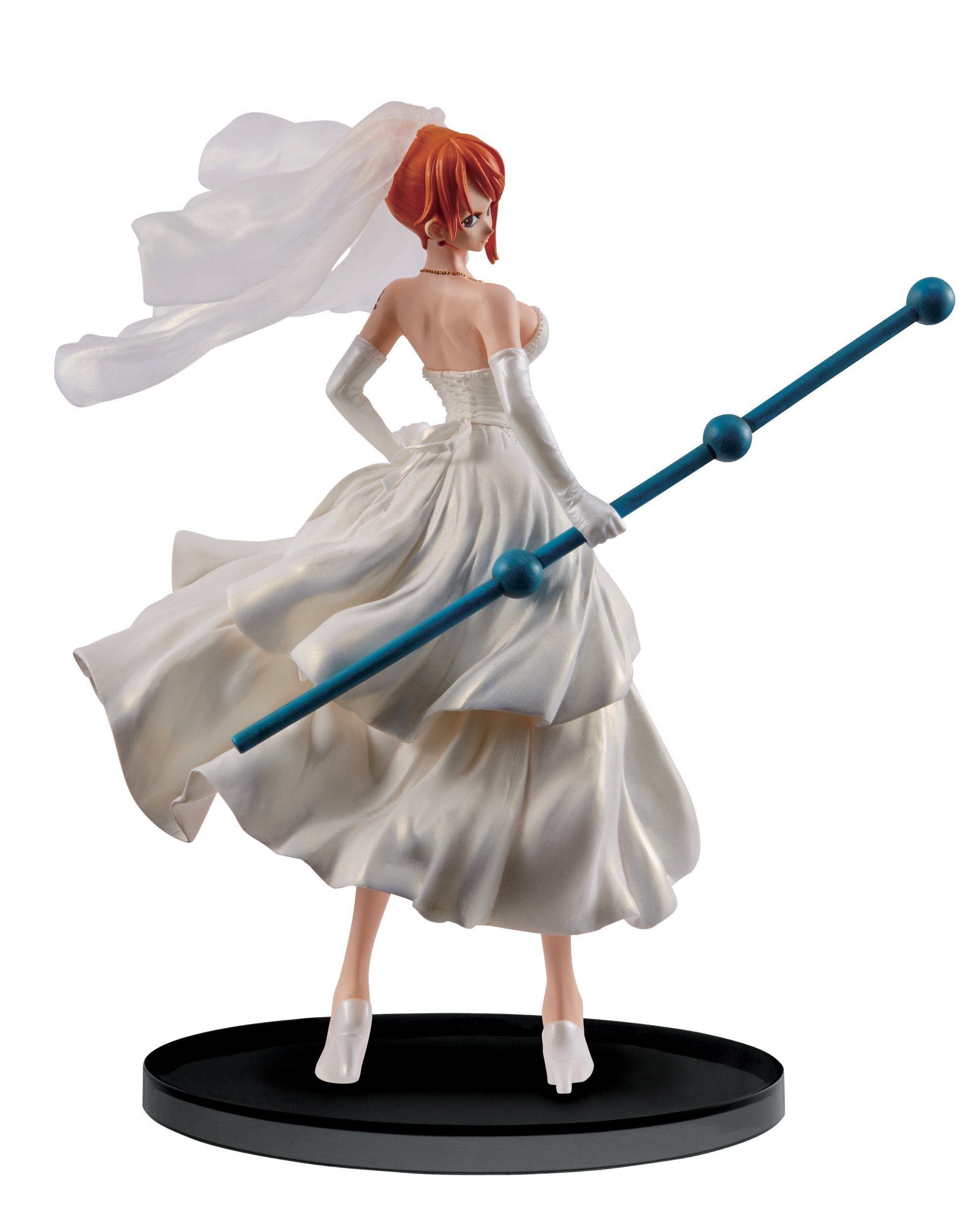 one piece figure colosseum scultures big figurine : nami 20cm original & licenced (banpresto)