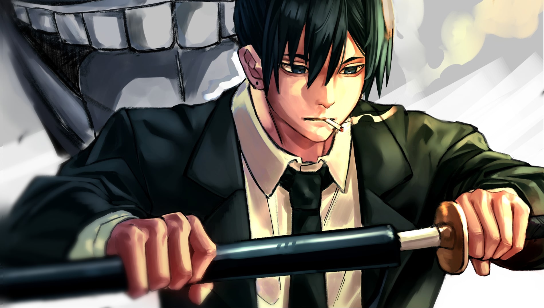 wallpaper-devil-hunter-aki-renard