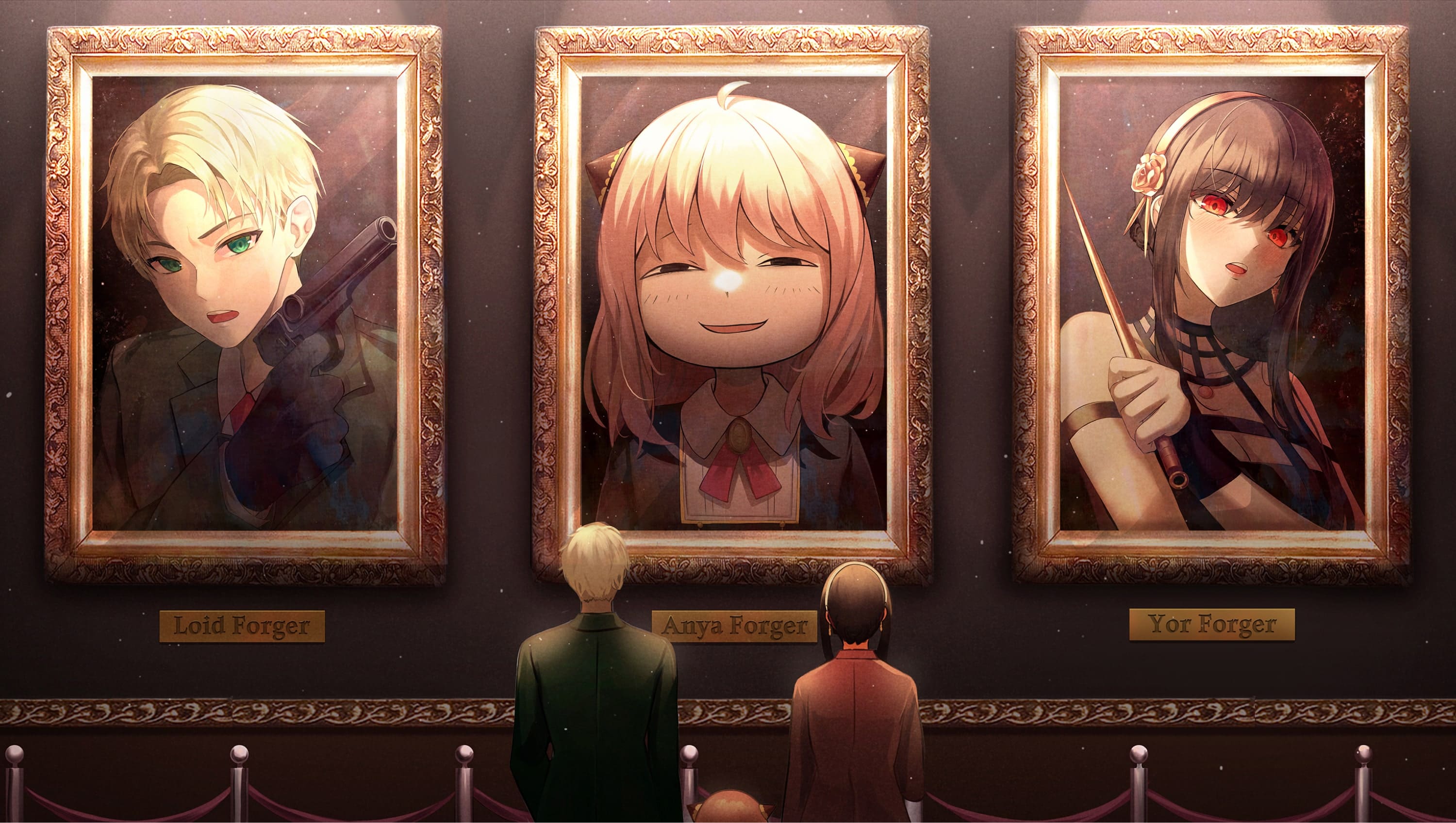 Wallpaper famille forger