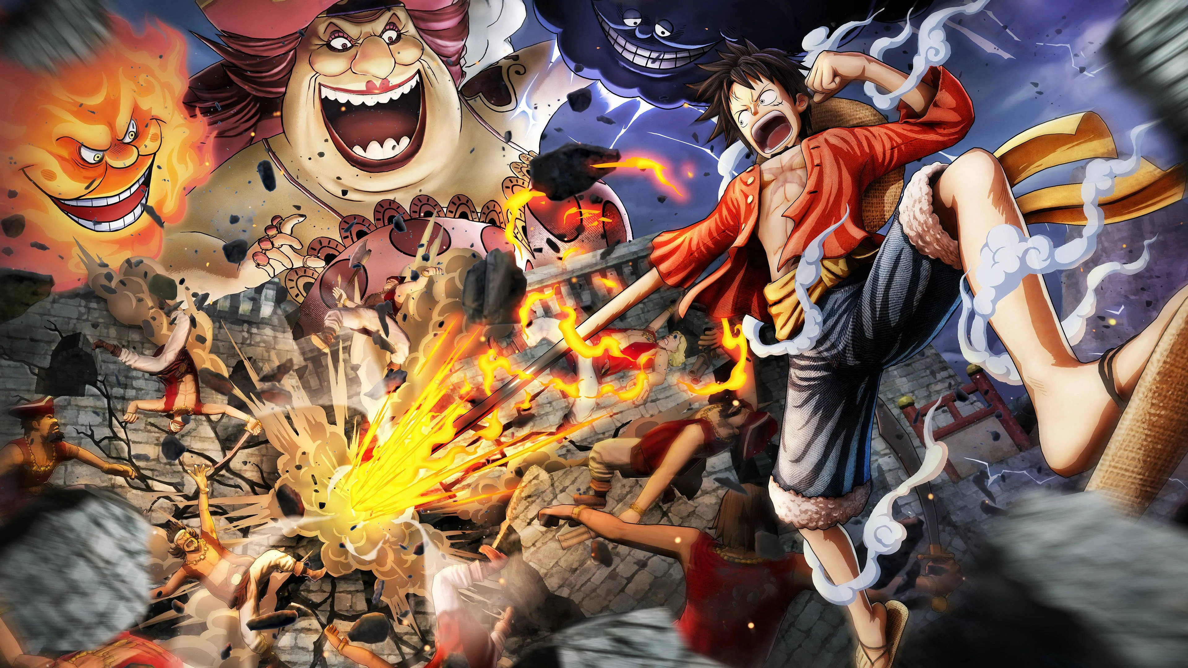 One Piece wallpaper  Fonds d'écran animés hd, Fond d'ecran dessin, Monkey  d luffy