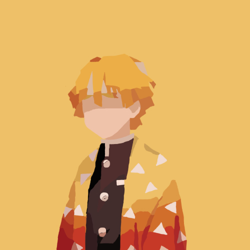 wallpaper-zenitsu-minimalist